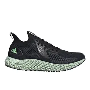adidas Mens Alphaedge 4D Running Sneakers Shoes - Black