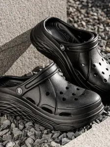 Women's Fashion Ventilated Eva Hole Shoes, Home Outdoor Non-Slip Slippers, Unisex Comfortable Footwear, Ideal for Daily Wear