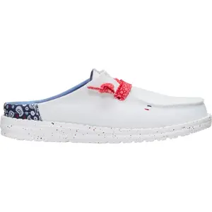 HEYDUDE Wendy Slip Americana Paisley - Comfortable Slip on Shoes
