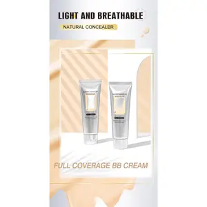 Natural concealer cream that doesn't cake, moisturizing and long-lasting foundation, available in stock