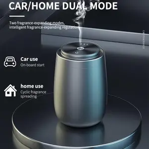Smart Car Air Freshener Diffuser - Portable Waterless Diffuser for Cars with Aromatherapy Functionality, Oil Diffuser for Automotive Interior