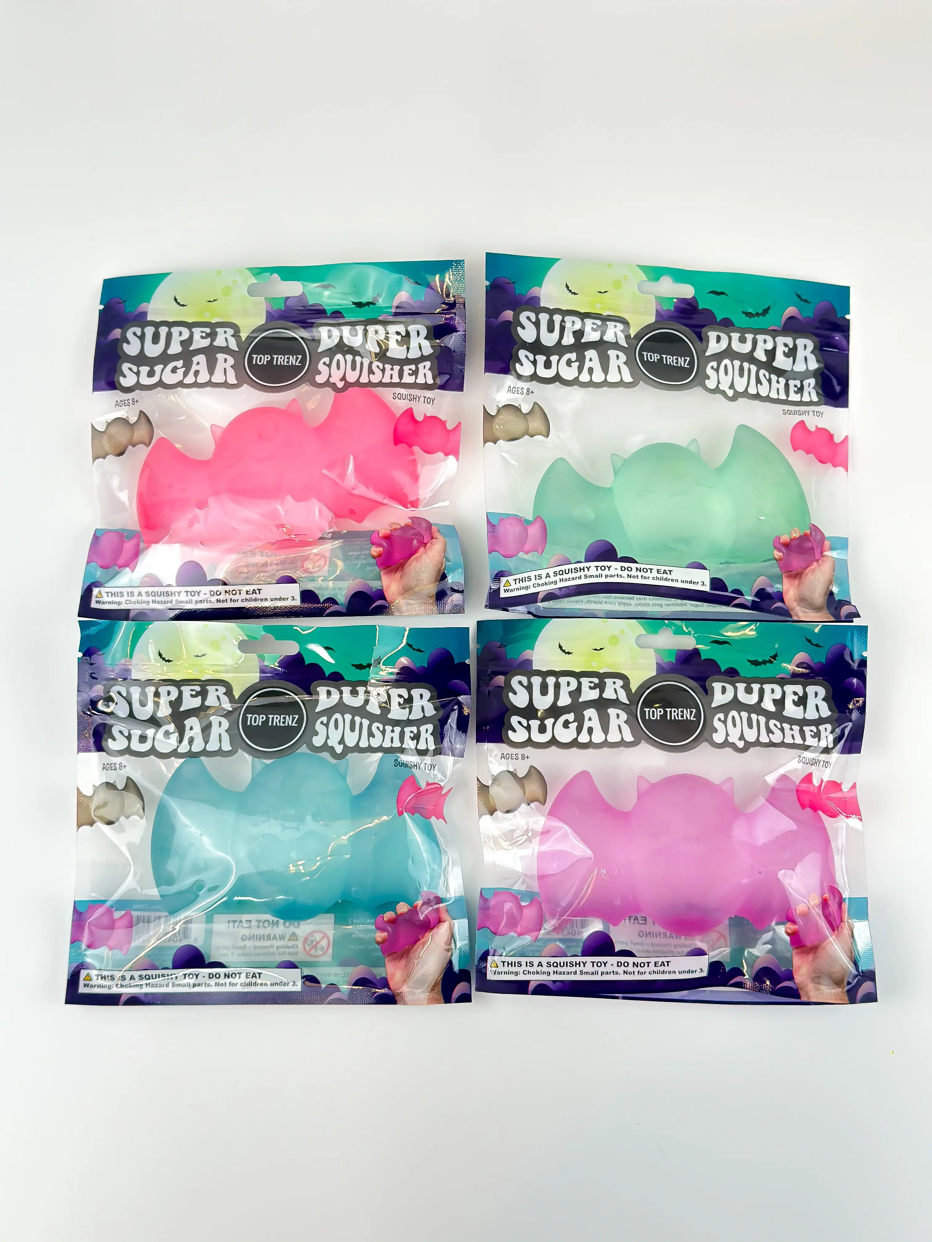 Squishies Super Sugar Squishy Bat, Stress Relief Toy for Classic & Novelty Toys Collection