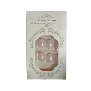 Beautiful Nails - Elegant Pink Design with Delicate Floral Accents for Stylish Manicure