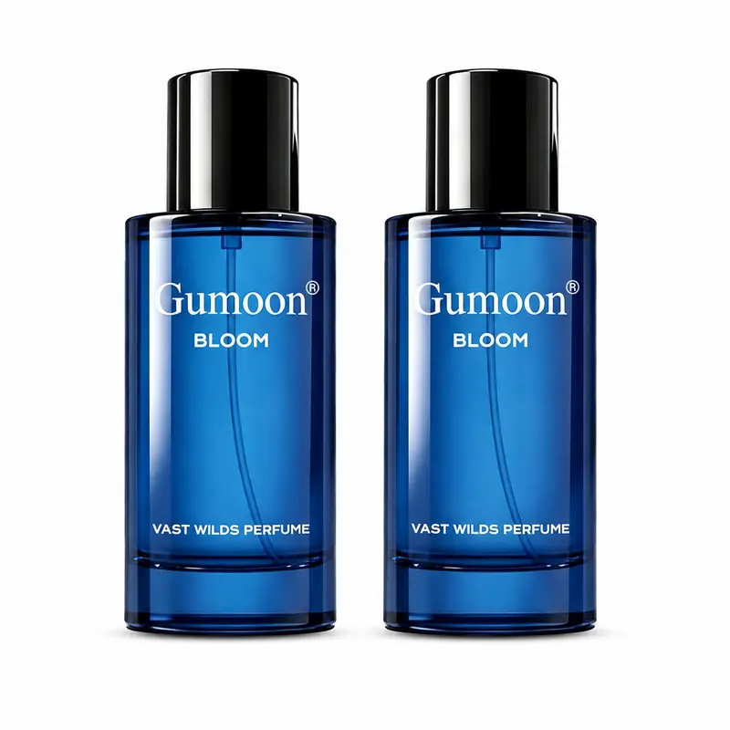 【2pcs】Gumoon Wild Vast Unisex Parfum 50ml | Aromatic Aquatic Perfume Bergamot Lavender Pepper Woody Oriental Fragrance | Long lasting Intense Luxury for Men and Women | Premium Gift