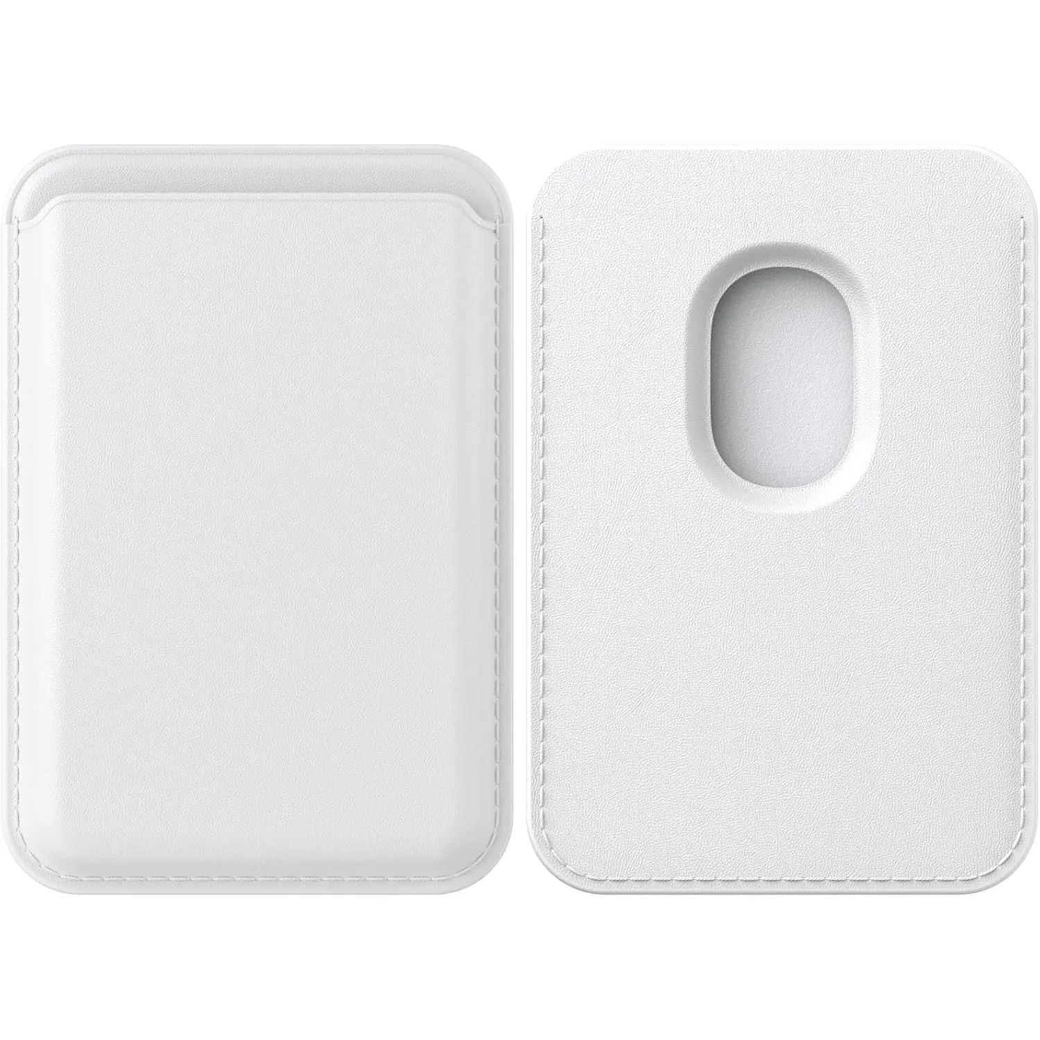 MagSafe Wallet - Magnetic Wallet Cell Phone Card Holder for iPhone 17 16 15 14 13 12 11pro max plus, RFID Leather Wallet Stick on Series of iPhone 17 16 15 14 13 12 Plus/Pro/Pro max & Devices