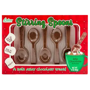 Palmer Milk Chocolate Flavored Stirring Spoons 3 oz