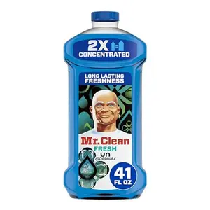 Mr. Clean 2X Concentrated Multi Surface Cleaner with Unstopables Fresh Scent 41 fl oz