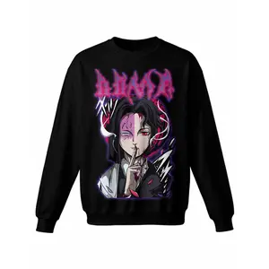 Demon Slayer Demon Slayer Crewneck Sweatshirt  Crew Neck Hoodless Sweat Shirt for Women Men Loose Fit Comfy Casual Funny Unisex Graphic Pullover  Long Sleeve Pull Over Fashion Top,Cotton Blend TTK00556