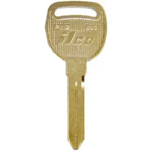 212 MAIN Kaba B93-P1112 Ilco Master Key Blank - 0.25x3 in., Pack of 10, Vehicle Car Key Accessory Replacement