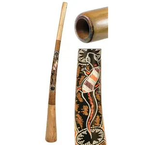 Didgeridoo Teak 55 inch painted
