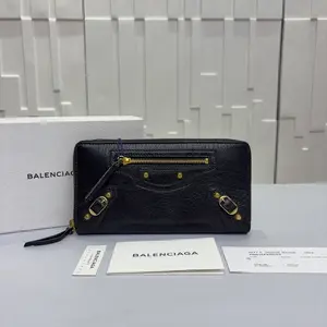 Pre-owned Balenciaga As Shown Small Leather Goods SH 1767 Wallet 26.04.28