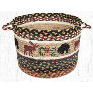 Capitol Importing  13 x 9 in. Bear & Moose Printed Utility Basket