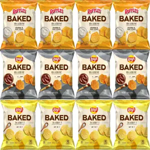 Frito-Lay Baked Snacks Chips Variety Pack, 1.125 Oz Bags, 12 Count, Bundled By Shoppyway Crispy Sour Crunchy