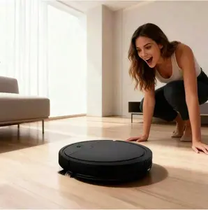 Mini Robotic Floor Cleaner USB Rechargeable Feature for Effortless  Spaces Automatic Sweeping Robot for Hard Reach Areas