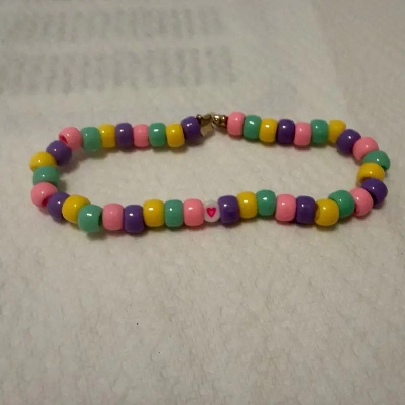 BEACHY BEADS SPRING NECKLACE!