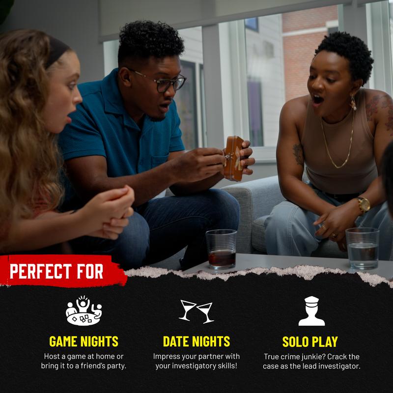 Hunt A Killer: Rideshare Homicide - Solve a Modern Day True Crime, Murder Mystery Games for Adults, Ages 14+, Perfect for fans of Unsolved Mysteries and Cold Cases who love the hunt for a killer