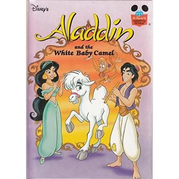 Used Walt Disney "Aladdin and the White Camel" Storybook - 1994 Edition, Hardcover, English Text, 0.3 lbs Book