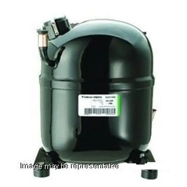 NJ2212GJ2 Nidec Embraco Compressor, hermetic, low temp, 1 1/2 HP, R404A, 208-230/1/60