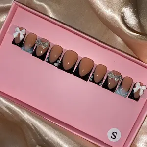 Classy Black Nails