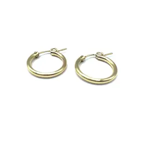 Gold filled Laguna 18mm Hoop Earring