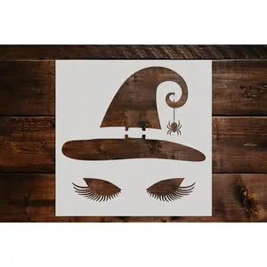 Witches Hat Stencil - Art and Wall Stencil