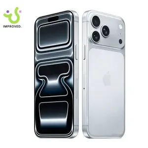 Refurbished iPhone 17 Pro Max 1TB Silver (Unlocked) - Excellent condition, 6.9″ all-screen, supports any carriers, like-new performance, 1-Year Warranty by JunQ Trading