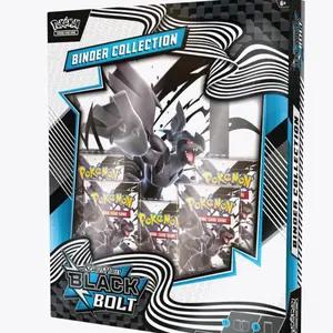 Pokémon Black Bolt Binder Collection - Official Trading Card Game Binders for Collectors