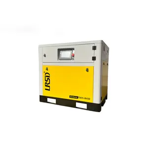 LRSD 480V/3Ph 11KW 15HP Rotary Screw Air Compressor 125PSI 60CFM Rotary Screw Air Compressor for Small Machining and Fabrication Shops