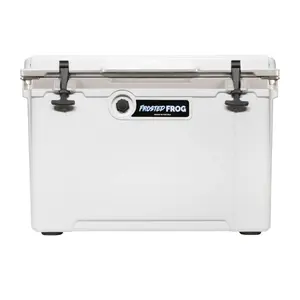 Frosted Frog USA MADE 54 QT Cooler Hyper-Light - White and Gray, 54 Quart