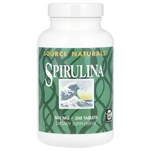 Source Naturals Spirulina, 200 Tablets