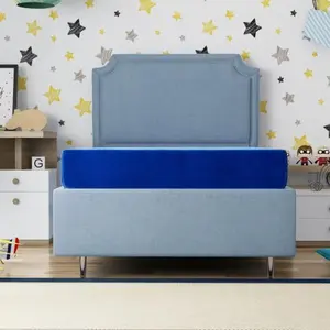 【Bellemave】Kids 7" Blue Twin Mattress with Water Resistant Cover 【Bellemave】Kids 7" Blue Twin Mattress with Water Resistant Cover