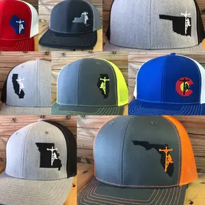 Any State in the United States Embroidered on Richardson Hat with Lineman