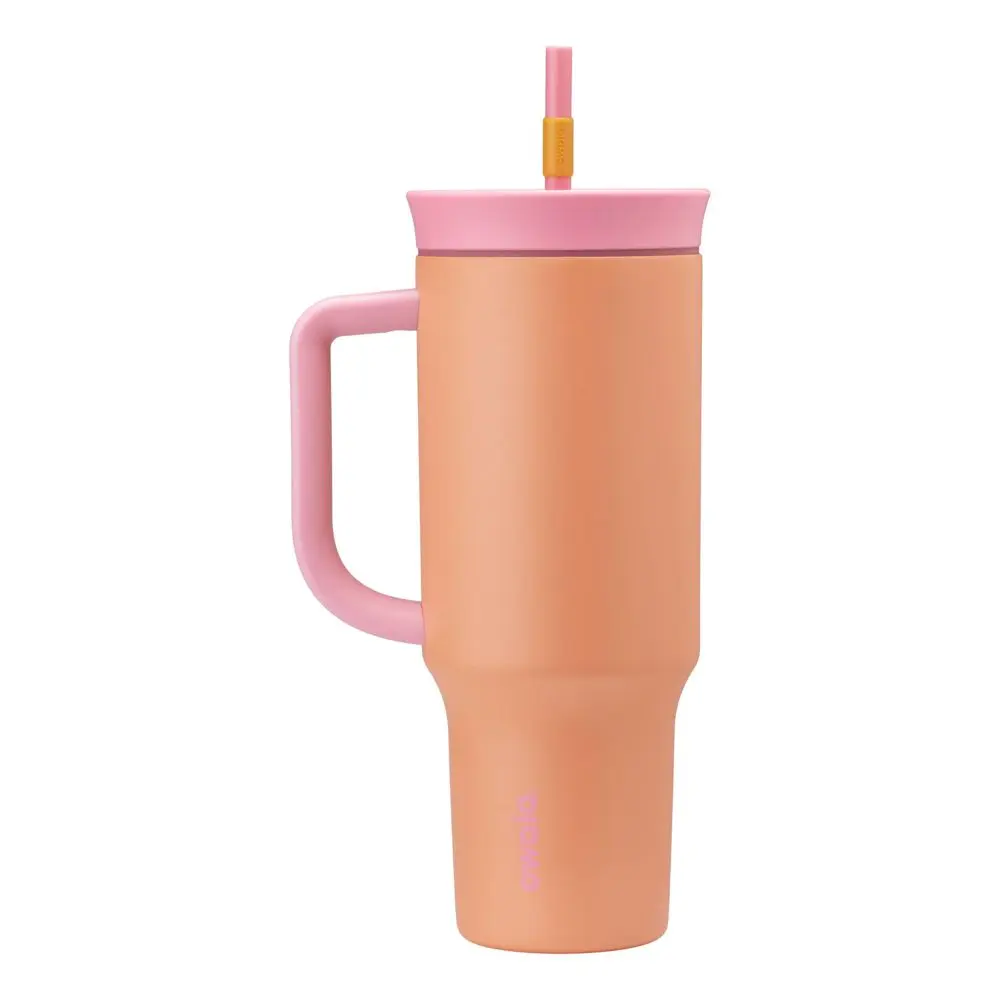 Owala 40oz Stainless Steel Straw Tumbler - Tangy Tango Owala 40oz Stainless Steel Straw Tumbler - Tangy Tango
