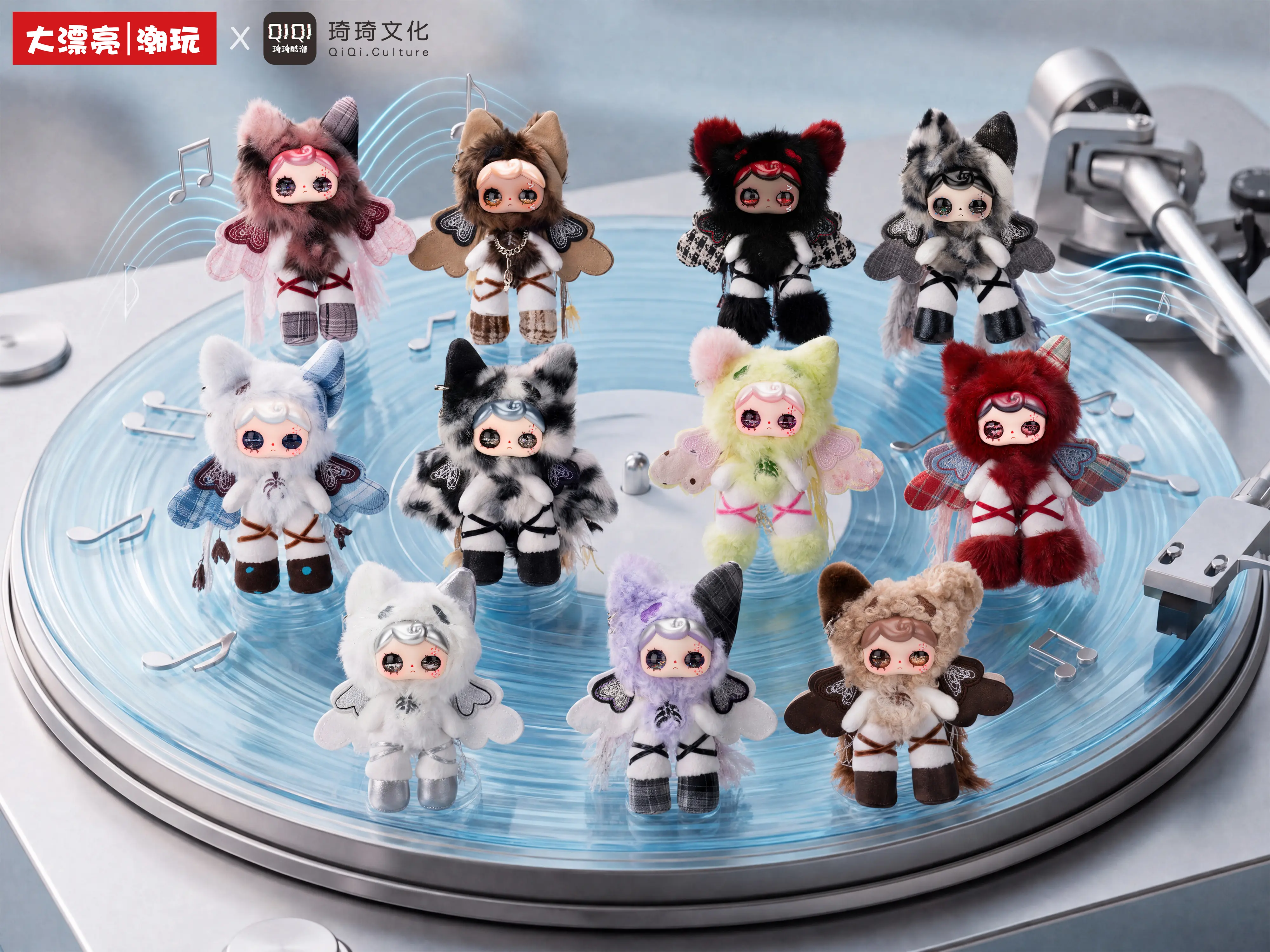 B16-Yuna-Absolute Pitch Series Blind Boxes Collectibles(Hidden Style Probability:96:1:1:1)