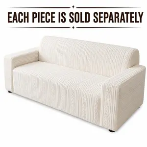 Leaf Pattern Elastic Sofa Covers, Pet-Friendly, Suitable for 1-5 Person Sofas, Texture, All Seasons