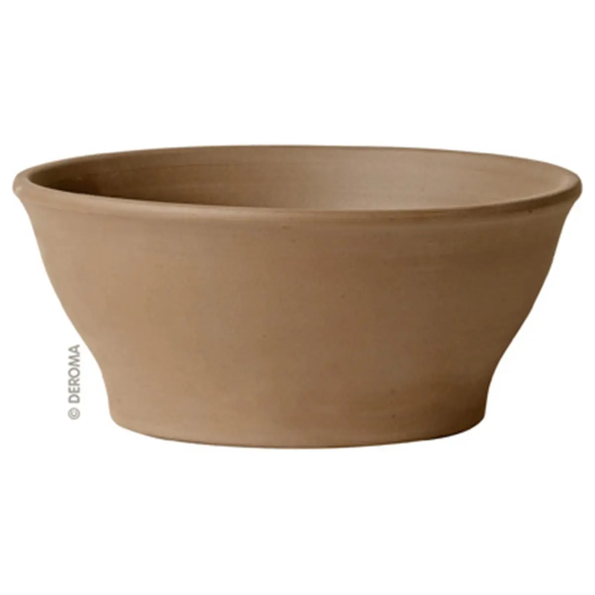 212 MAIN Deroma 1Z27CSZ 10.6 In. Round Shape Terracotta Planter Bowl, 4.5 lbs Garden Supplies Flower Pots & Planters for Home Improvement, Outdoor Porch Decor