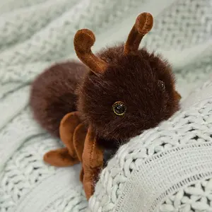 23cm Cute Animal Ant Plush Soft Toy Creative Lifelike Ant Doll Fluffy Pig Monkey Seal Plushies Gift For Girl Boy