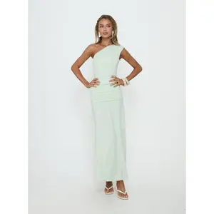 Gwenneth One Shoulder Maxi Dress Jelly Mint