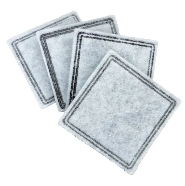 Premier Pet Replacement Carbon Filters for Dog and Cat Fountains, Pack of 4
