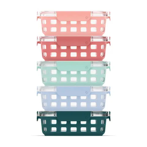 Duraglass™ Meal Prep Containers, Set of 5