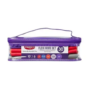 RED by KISS Flexi Rods 10" Length Set (30pcs) RED by KISS Flexi Rods 10" Length Set (30pcs)