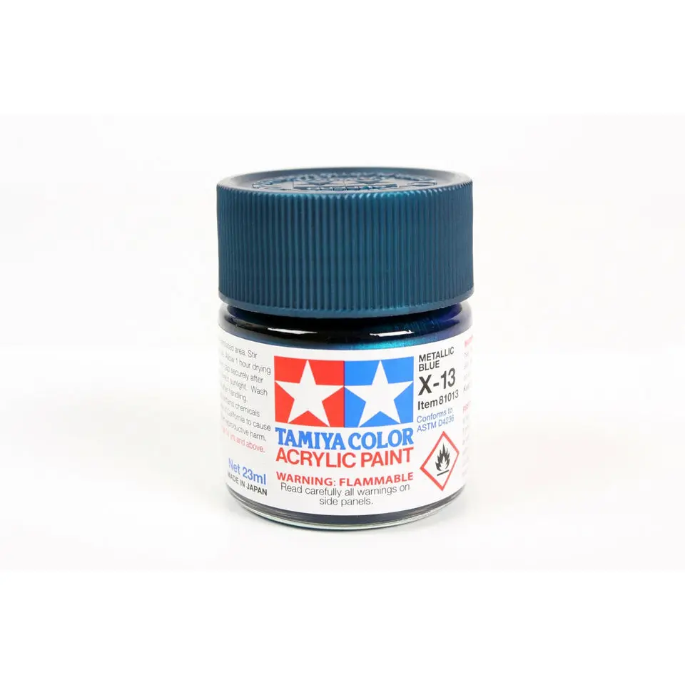 Tamiya ACRYLIC X-13 METALLIC BLUE - 23ML BOTTLE