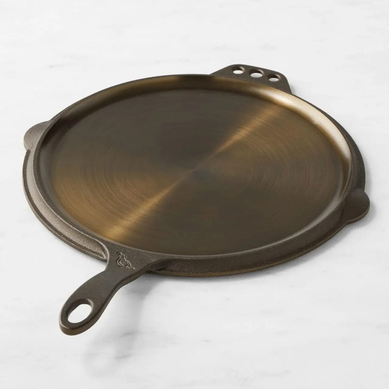 Smithey Seasoned Cast Iron Flat Top Griddle, 12"