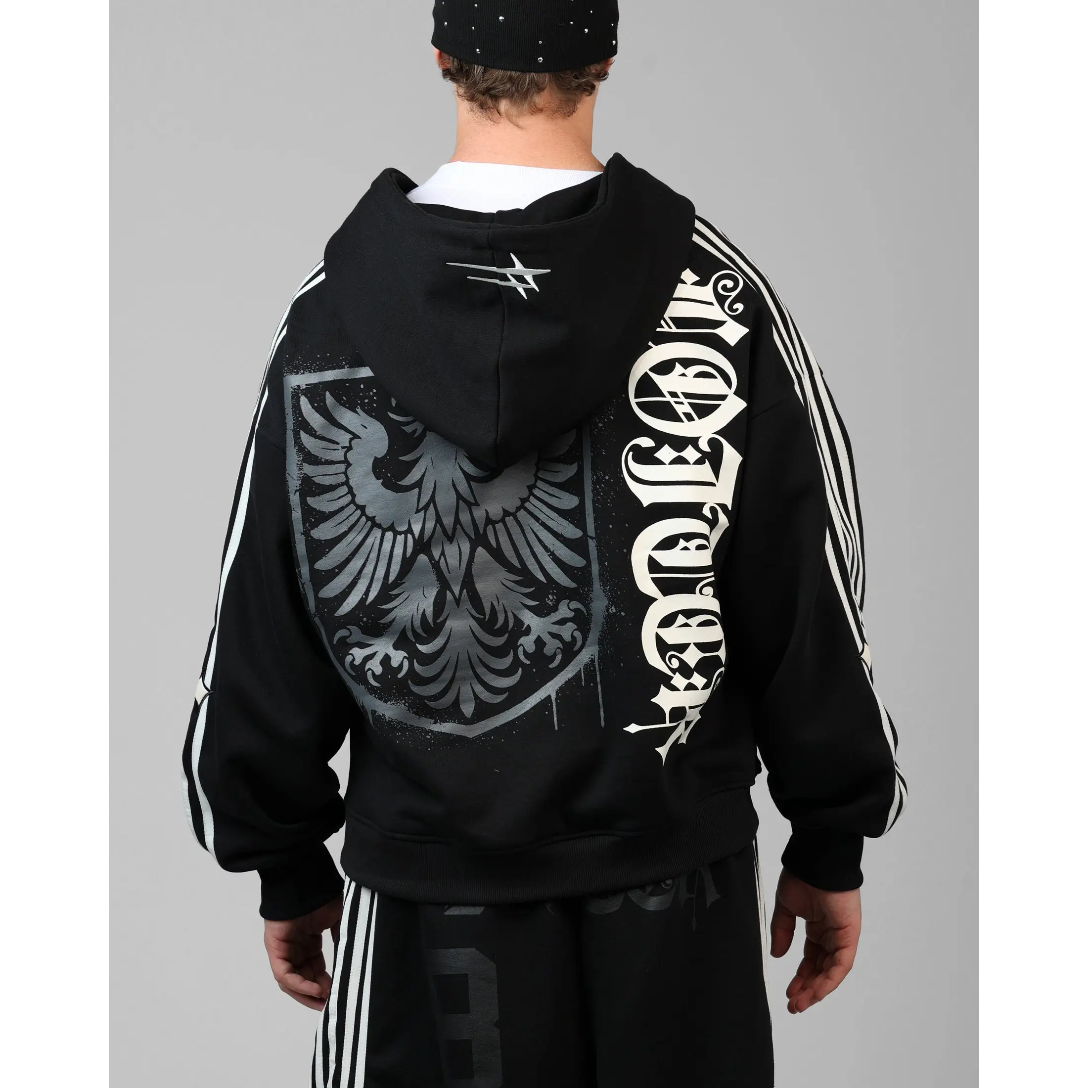 Loiter Imperial Zip Hoodie Black