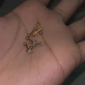 Artificial Zirconia Decorated Earrings Set, Elegant for Women & Girls, Stainless Steel Inlaid Artificial Zirconia Ear Studs, Stud Earrings Jewelry