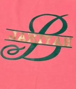 Letter Monogram - Elegant Personalized Monogram Feature for Custom Clothing Accessories & Gifts - Versatile & Unique Design
