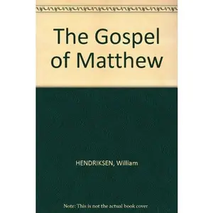 USED-The Gospel of Matthew by William Hendriksen (Hardcover)