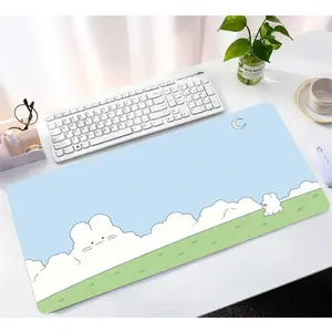 kawaii rabbit Mausepad Computer Keyboard Large Mouse Pad HD Desk Mat Office Accessories Cabinet Cushion Pc Gaming Non-Slip Rug