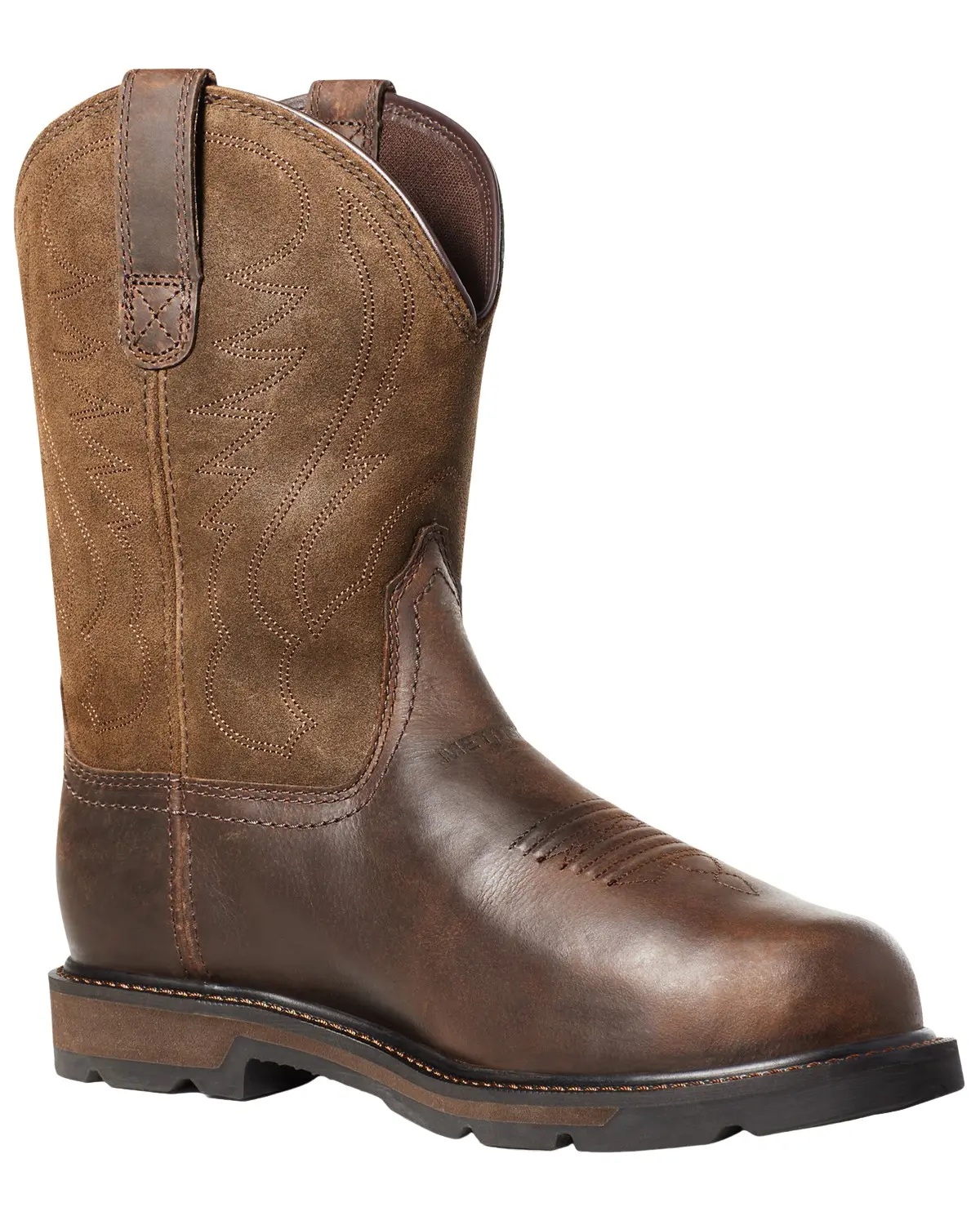 Ariat Men's Men'S Groundbreaker Met Guard Western Work Boot Steel Toe - 10036107
