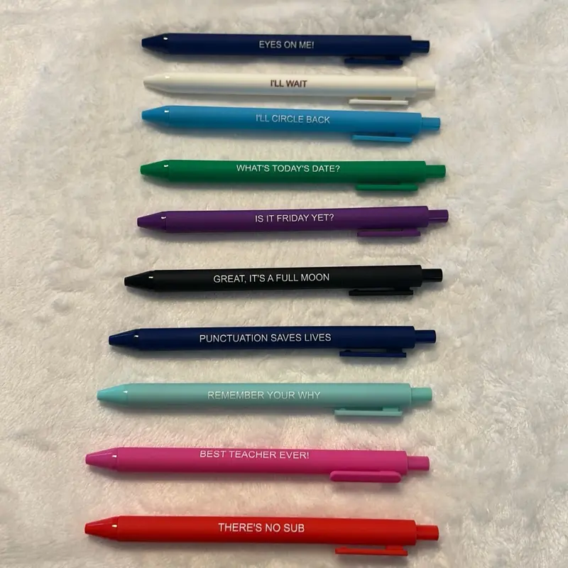Best Teacher Ever Pen Set school essential